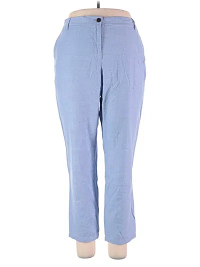 Pre-owned Talbots Casual Pants In Blue