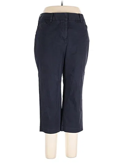 Pre-owned Talbots Casual Pants In Blue