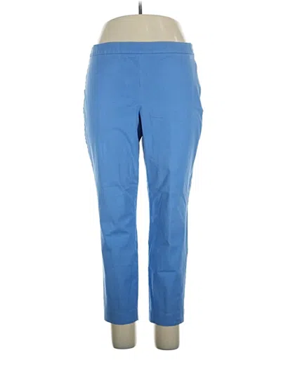 Pre-owned Talbots Casual Pants In Blue