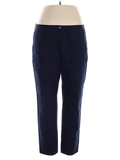 Pre-owned Talbots Casual Pants In Blue