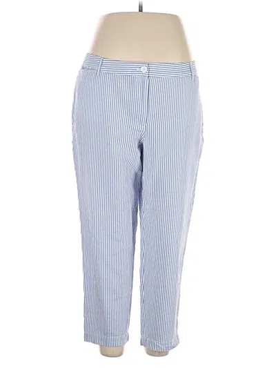 Pre-owned Talbots Casual Pants In Blue