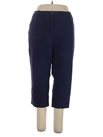 Pre-owned Talbots Casual Pants In Blue
