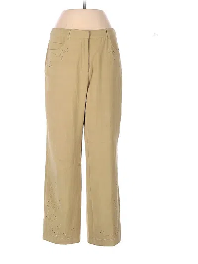 Pre-owned Talbots Casual Pants In Brown