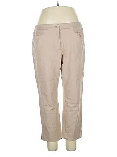 Pre-owned Talbots Casual Pants In Brown