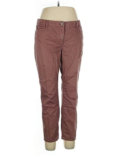 Pre-owned Talbots Casual Pants In Brown