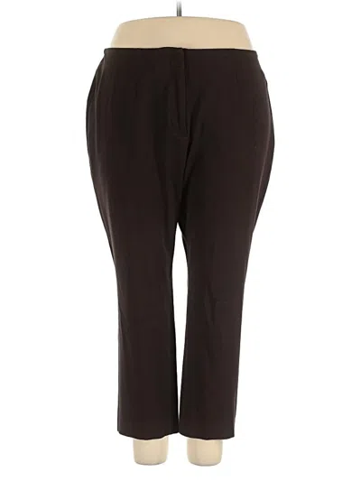 Pre-owned Talbots Casual Pants In Brown