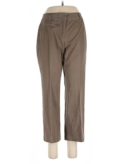Pre-owned Talbots Casual Pants In Brown