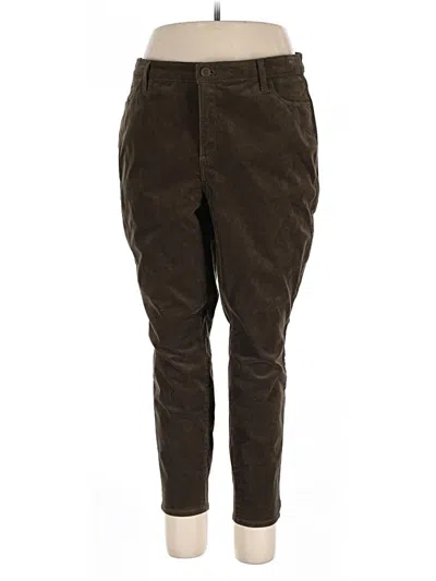 Pre-owned Talbots Casual Pants In Brown