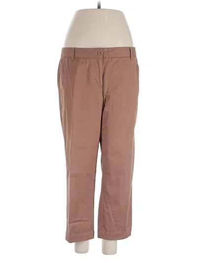 Pre-owned Talbots Casual Pants In Brown