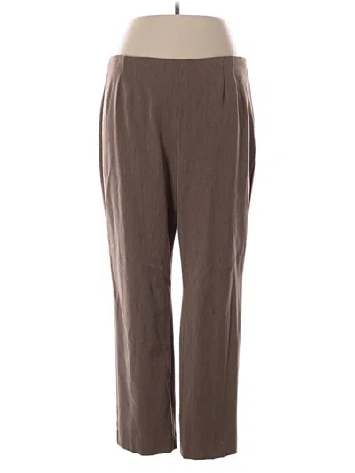 Pre-owned Talbots Casual Pants In Brown
