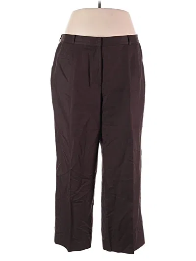 Pre-owned Talbots Casual Pants In Brown