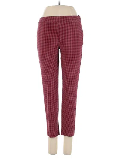 Pre-owned Talbots Casual Pants In Burgundy