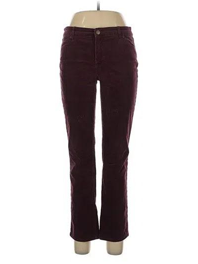 Pre-owned Talbots Casual Pants In Burgundy