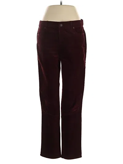 Pre-owned Talbots Casual Pants In Burgundy