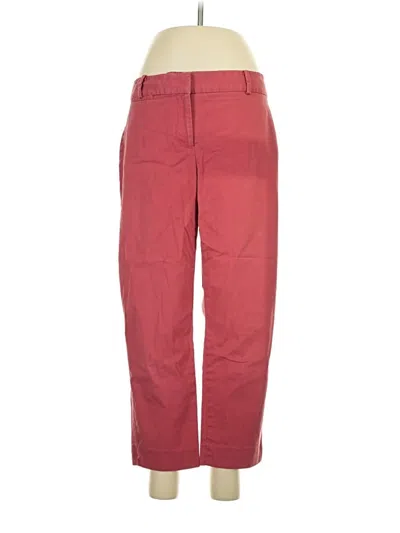 Pre-owned Talbots Casual Pants In Burgundy