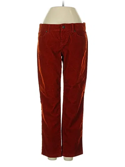 Pre-owned Talbots Casual Pants In Burgundy