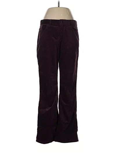 Pre-owned Talbots Casual Pants In Burgundy
