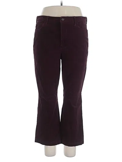 Pre-owned Talbots Casual Pants In Burgundy