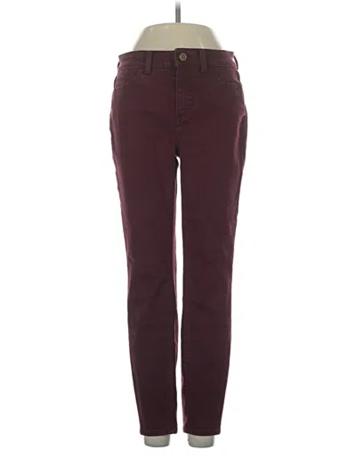 Pre-owned Talbots Casual Pants In Burgundy