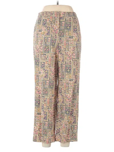 Pre-owned Talbots Casual Pants In Gold