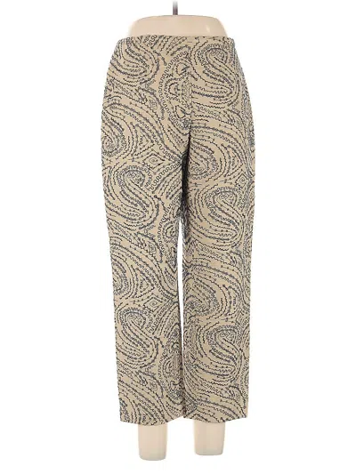 Pre-owned Talbots Casual Pants In Gold