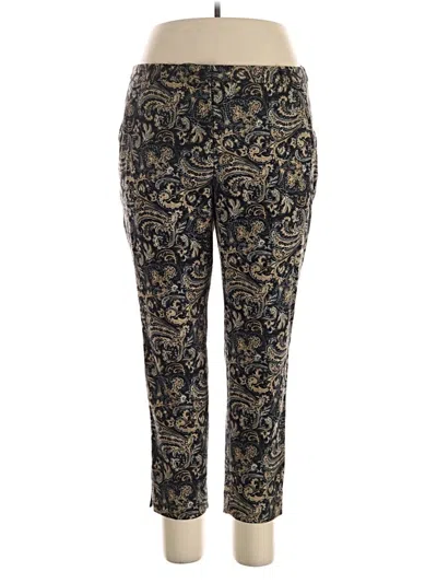 Pre-owned Talbots Casual Pants In Gold