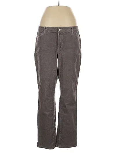 Pre-owned Talbots Casual Pants In Gray