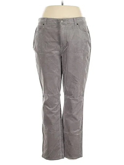 Pre-owned Talbots Casual Pants In Gray