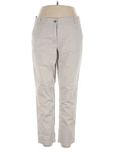 Pre-owned Talbots Casual Pants In Gray