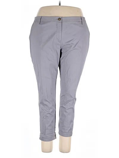 Pre-owned Talbots Casual Pants In Gray