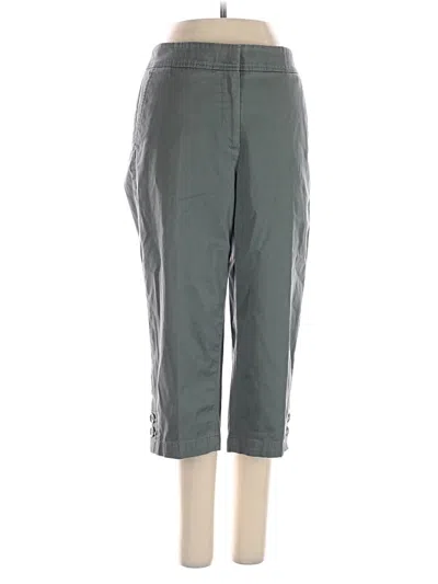 Pre-owned Talbots Casual Pants In Gray