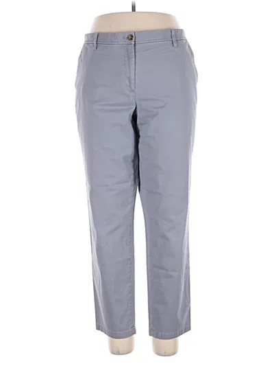 Pre-owned Talbots Casual Pants In Gray