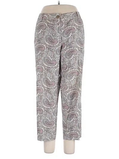 Pre-owned Talbots Casual Pants In Gray