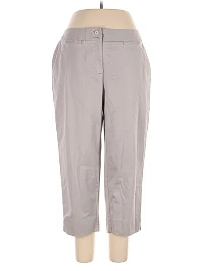 Pre-owned Talbots Casual Pants In Gray