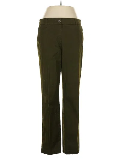 Pre-owned Talbots Casual Pants In Green