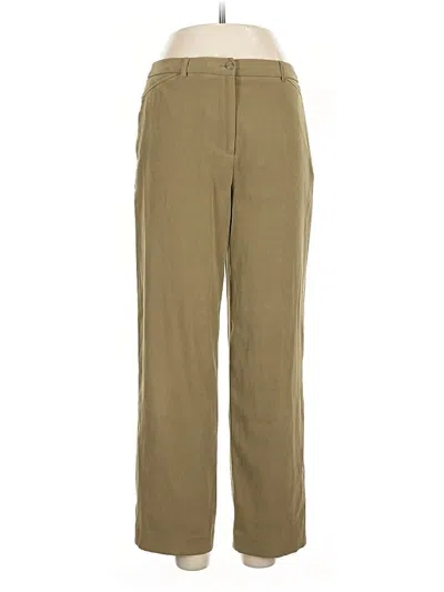 Pre-owned Talbots Casual Pants In Green