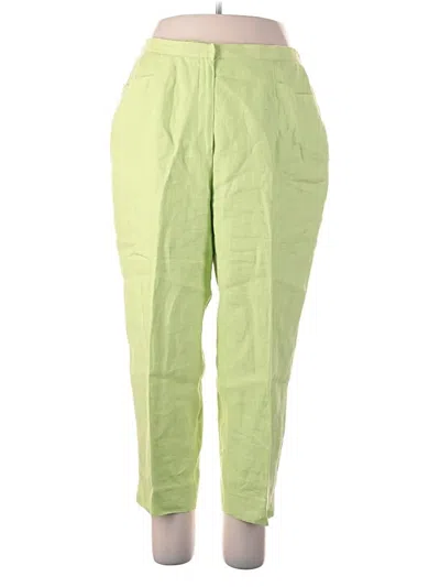 Pre-owned Talbots Casual Pants In Green