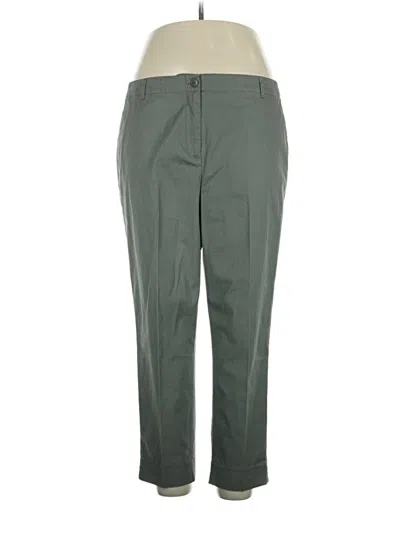 Pre-owned Talbots Casual Pants In Green