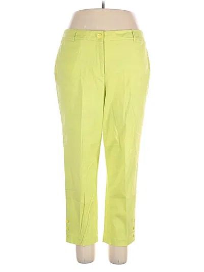 Pre-owned Talbots Casual Pants In Green