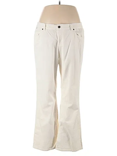 Pre-owned Talbots Casual Pants In Ivory
