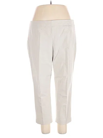 Pre-owned Talbots Casual Pants In Ivory