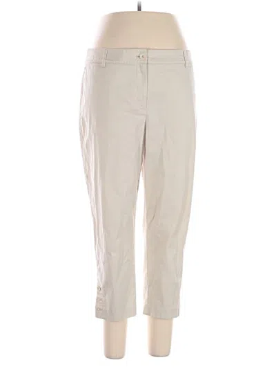 Pre-owned Talbots Casual Pants In Ivory