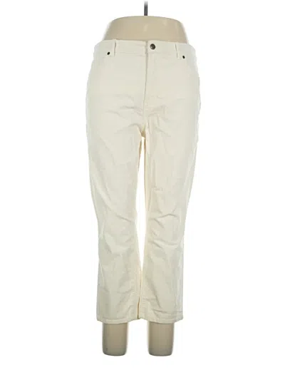Pre-owned Talbots Casual Pants In Ivory