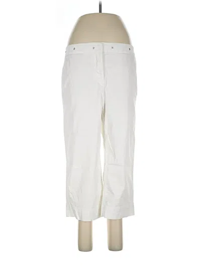 Pre-owned Talbots Casual Pants In Ivory