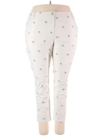Pre-owned Talbots Casual Pants In Ivory