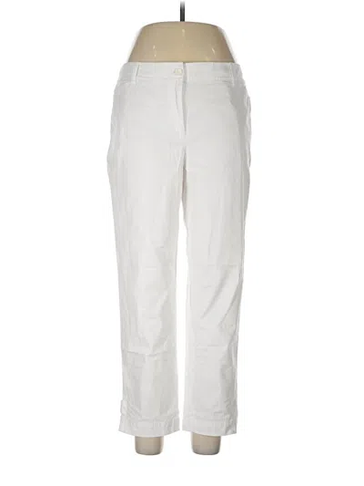 Pre-owned Talbots Casual Pants In Ivory