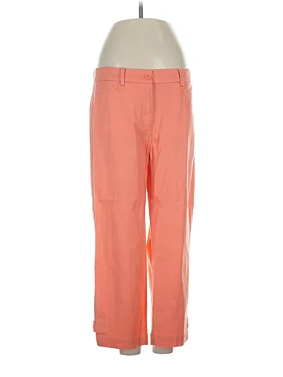 Pre-owned Talbots Casual Pants In Orange