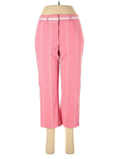 Pre-owned Talbots Casual Pants In Pink