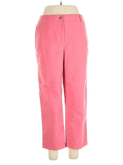 Pre-owned Talbots Casual Pants In Pink