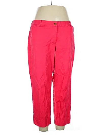 Pre-owned Talbots Casual Pants In Pink